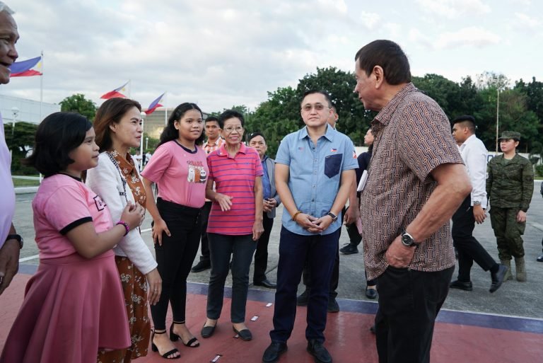 PRRD meets family of OFW detained in Bahrain