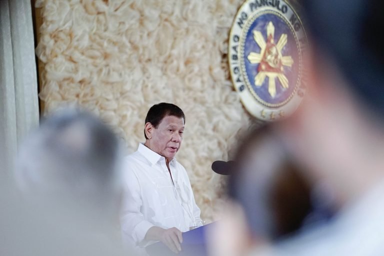 Duterte leaves the Palace