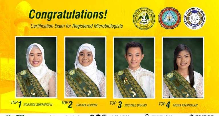 4 USM grads occupy 4 top spots in  2019 microbiologists exam
