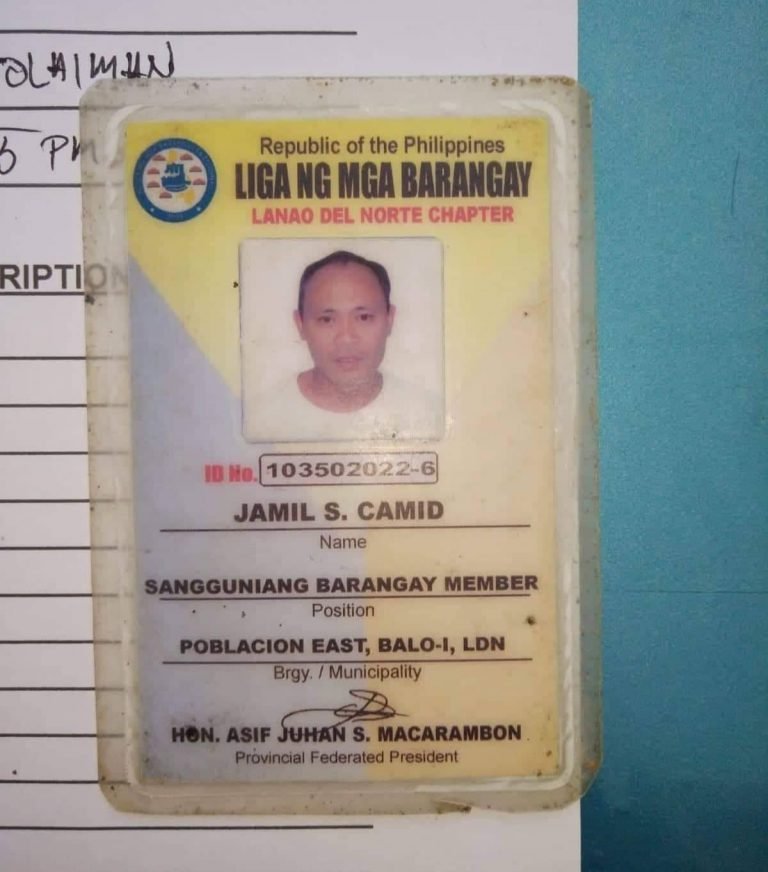 Kanhi kagawad sa Lanao del Sur tiklo sa buy-bust