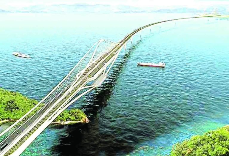 Davao-Samal Bridge gibabagan