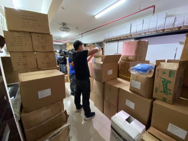 Customs  confiscates P5-M worth of PPE and Alcohol