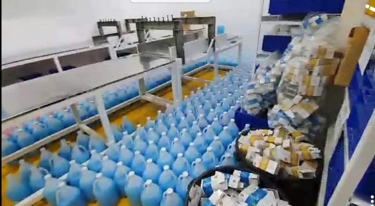 Factory sa alcohol gironda sa FDA ug  NBI