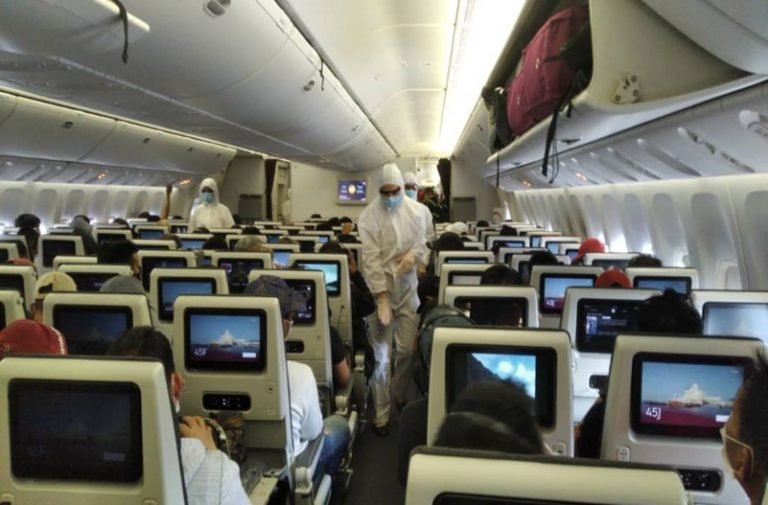 312 OFWs from Ethiopia return home