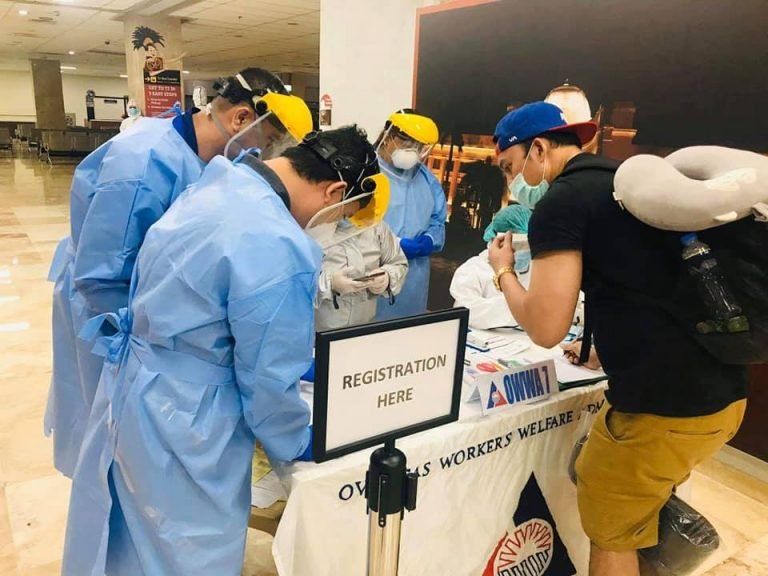 44 ka OFW miabot sa Cebu