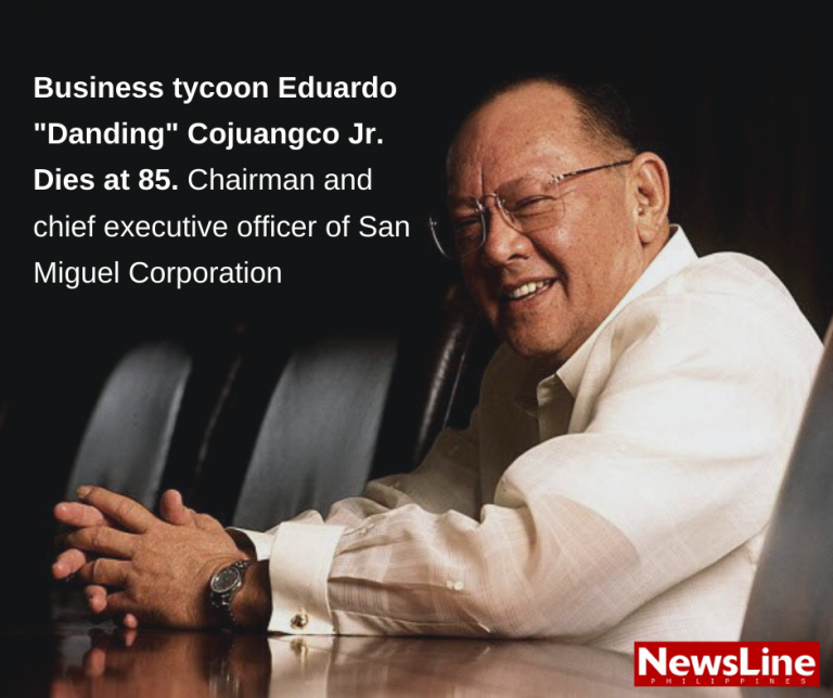Business tycoon Danding Cojuangco dies