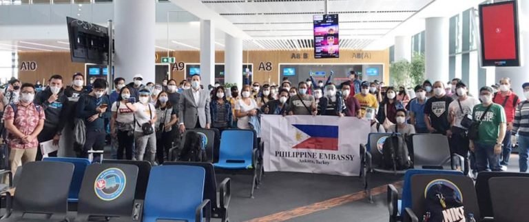 PH Embassy repatriates 128 Filipinos  from Turkey due to coronavirus
