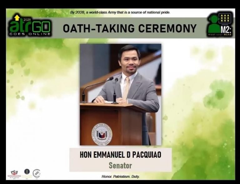 Pacquiao joins Army advisory board