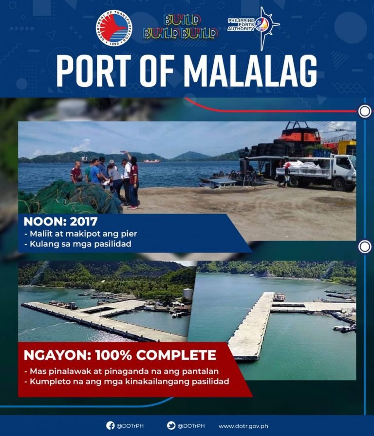 DOTr completes Malalag, Davao del Sur port rehab