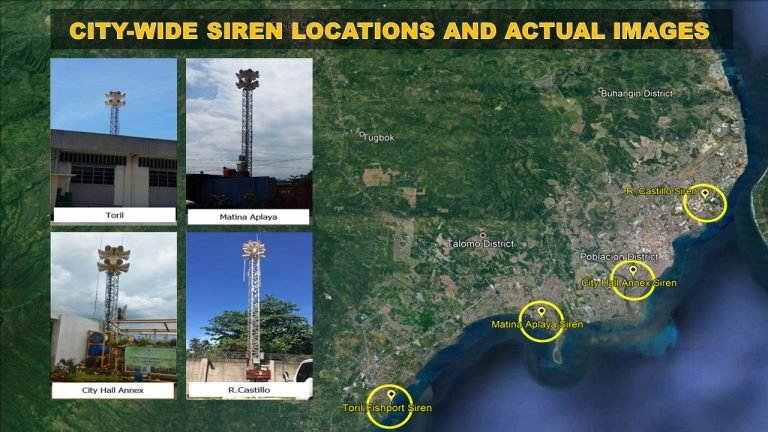 Davao City installs new alert and warning system