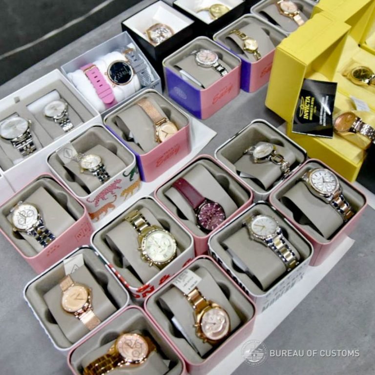 Shipped personal effects turned out smuggled watches worth P1.1million