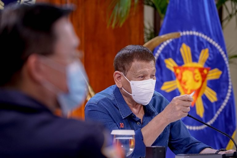 Duterte tells barangay and local leaders to work doubly hard to contain COVID-19