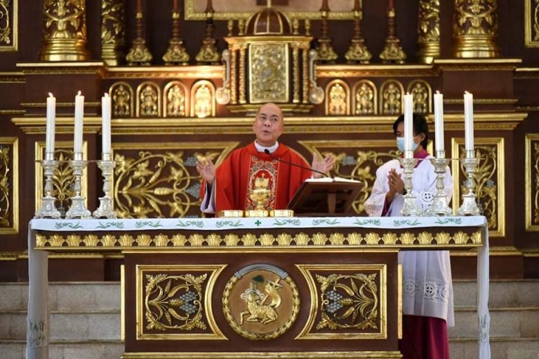 CBCP President Valles makes first public appearance after mild stroke