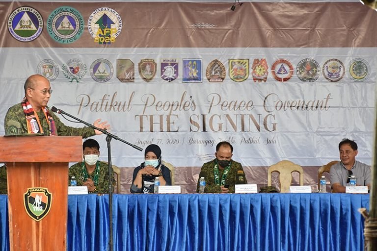 Sulu town stakeholders sign peace pact declaring  ASG bandits persona non grata