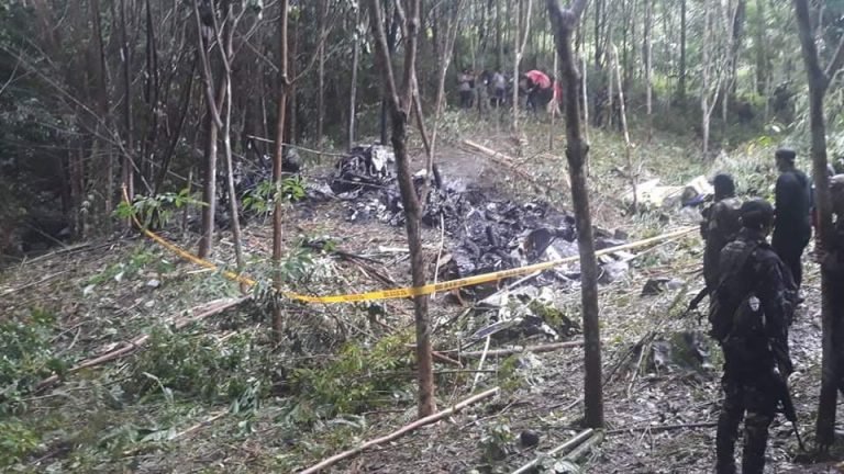 AFP rescue aircraft crashed in Basilan, 4 dead