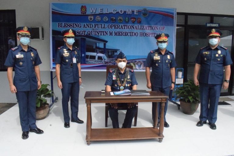PNP-XI upgrades infirmary clinic to level 1 hospital for P275-M