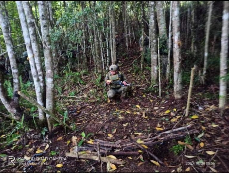 20 fully-armed  terrorists, their families scamper while AFP pursues operation