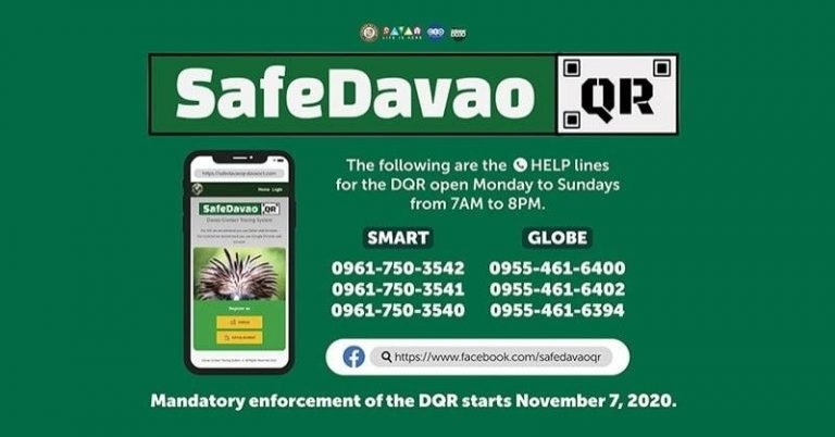 Davao’s QR Code takes effect today