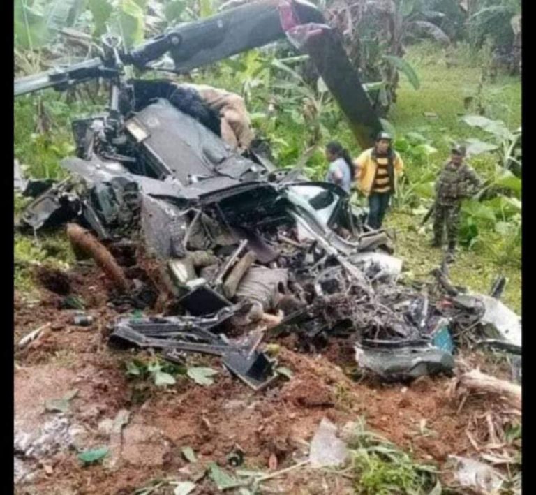 PAF probes chopper crash in Bukidnon