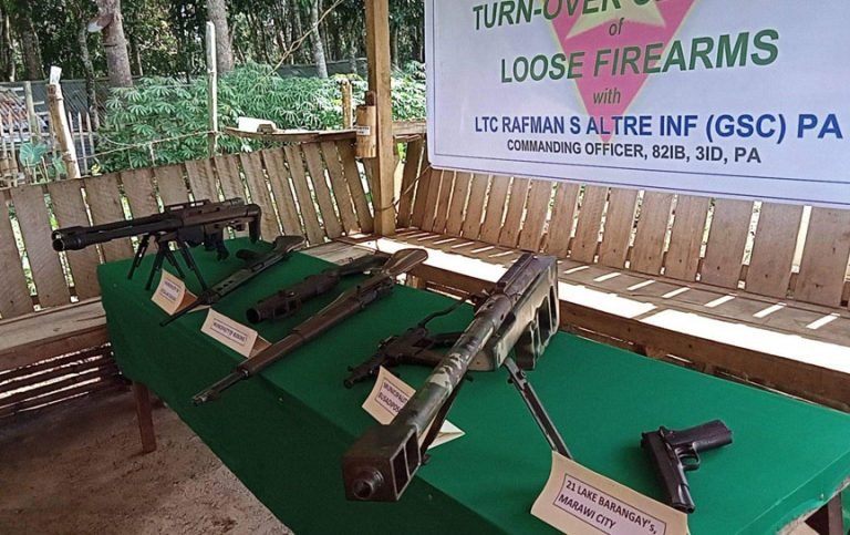 Westmincom records 41 surrendered loose firearms