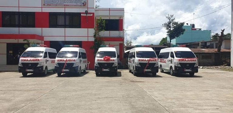 5 ka lungsod sa Zamboang del Norte gihatagan og ambulansya