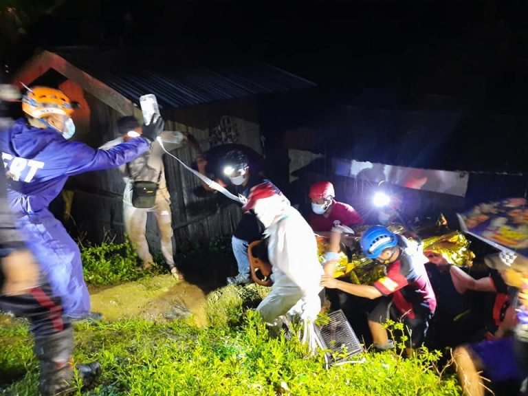 Trapped miner in Davao de Oro rescued after 16-hours