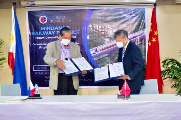 Mindanao Railway project contract signed