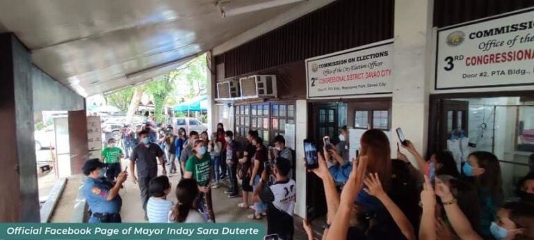 Sara Duterte-Carpio withdraws her candidacy for Mayor come 2022 elections