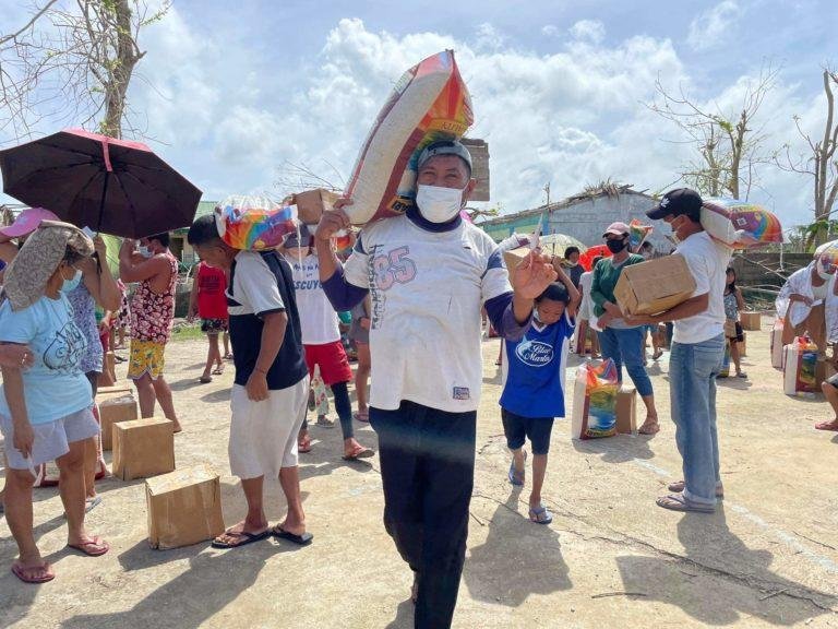 Red Cross  continues to help  typhoon Odette victims
