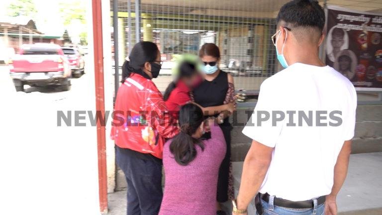 Mother of  the  teen who “killed”  two children kneels before the victims parents