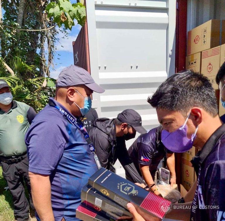 Customs  confiscates P16m worth of smuggled cigarettes