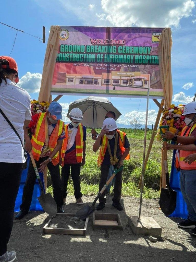 Town constructs P15-M infirmary hospital between borders