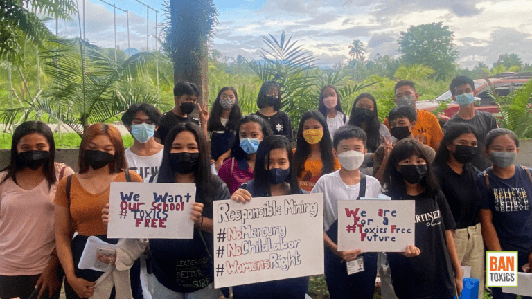 Students call for toxic-free schools on Earth Day
