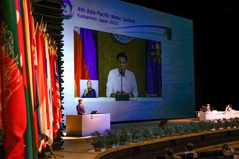 Duterte calls Asia-Pacific partners for bolder response on water issues