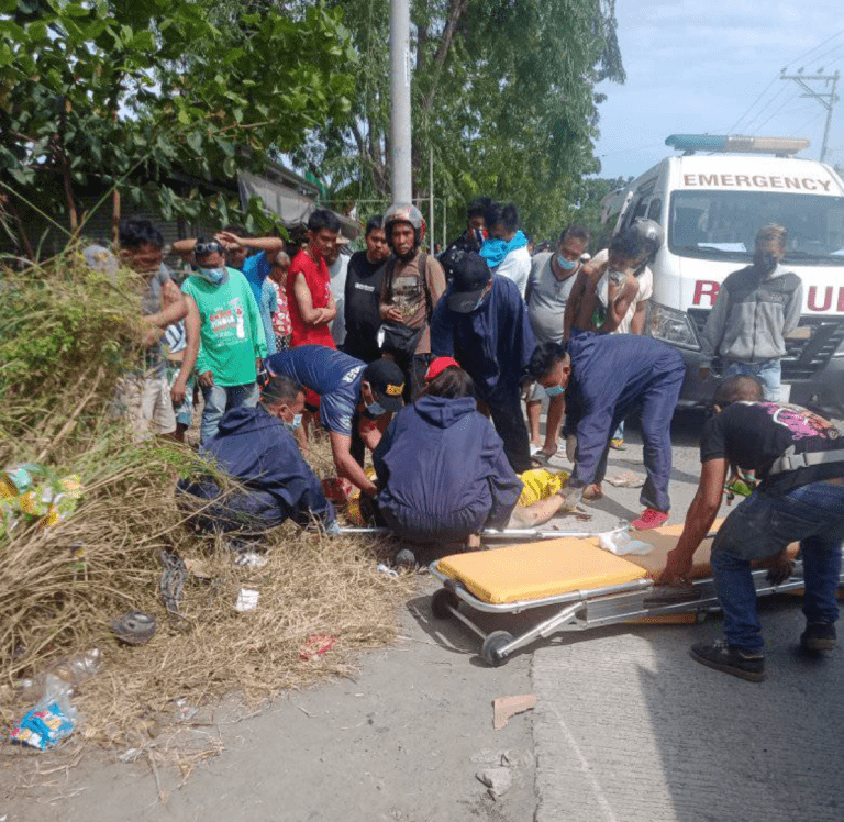 Bad road in  Panabo City takes couple’s lives