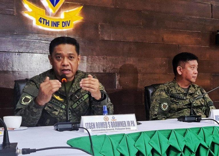 Despite the fire, AFP ammo still enough : Brawner