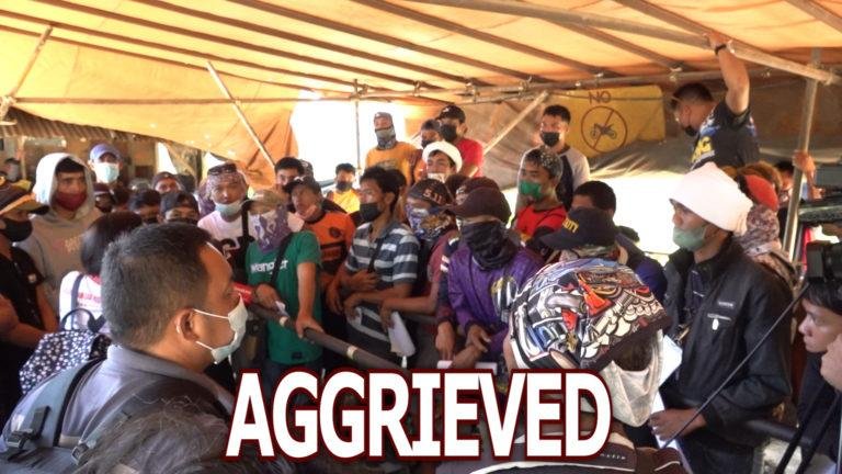 Hundreds of Davao construction workers  want payment over  claims
