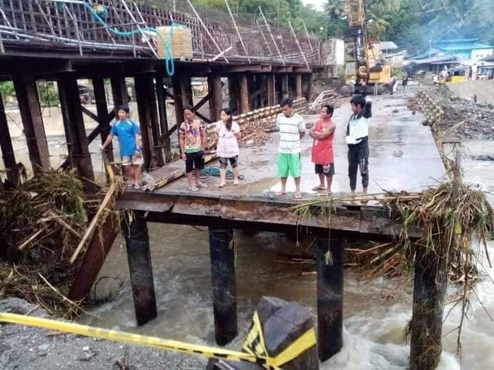 Temporary bailey bridge in Davao’s remote village collapsed
