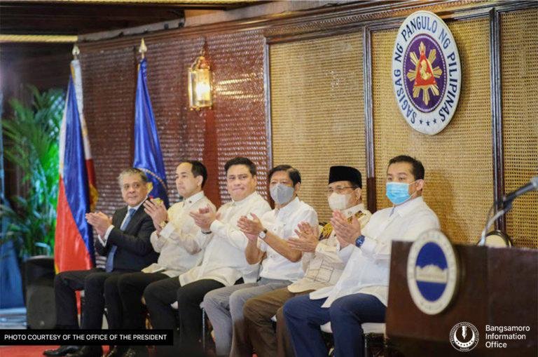 BARMM Minister thanks Marcos for supporting  peace process