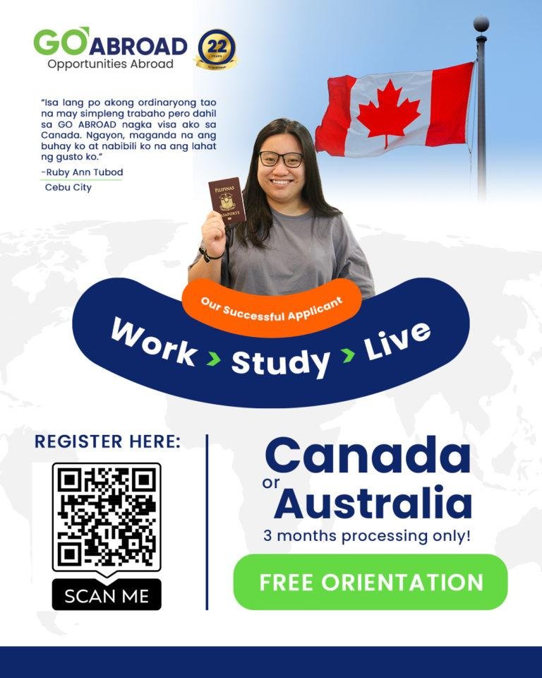 Go Abroad invites free orientation
