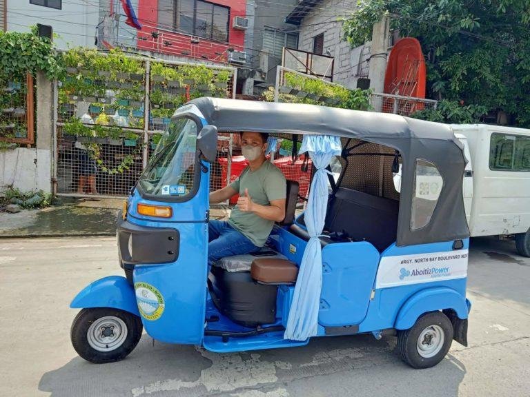Therma Mobile donates modern trike to Navotas community