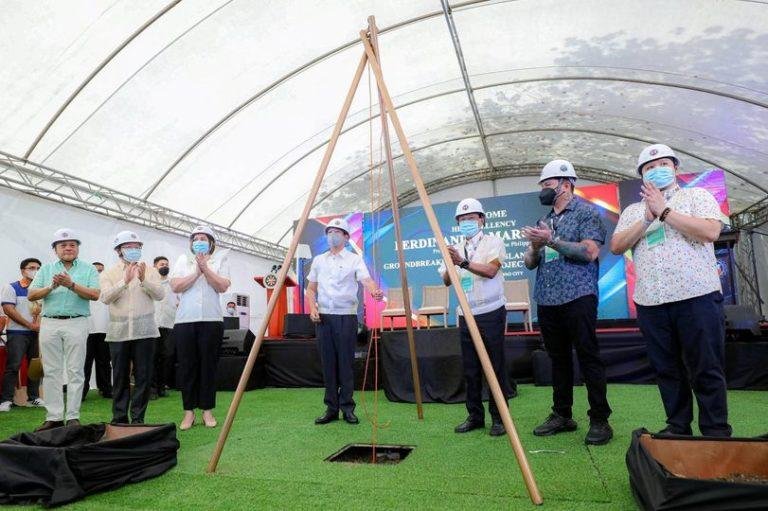 Marcos leads groundbreaking of  Davao-Samal  bridge