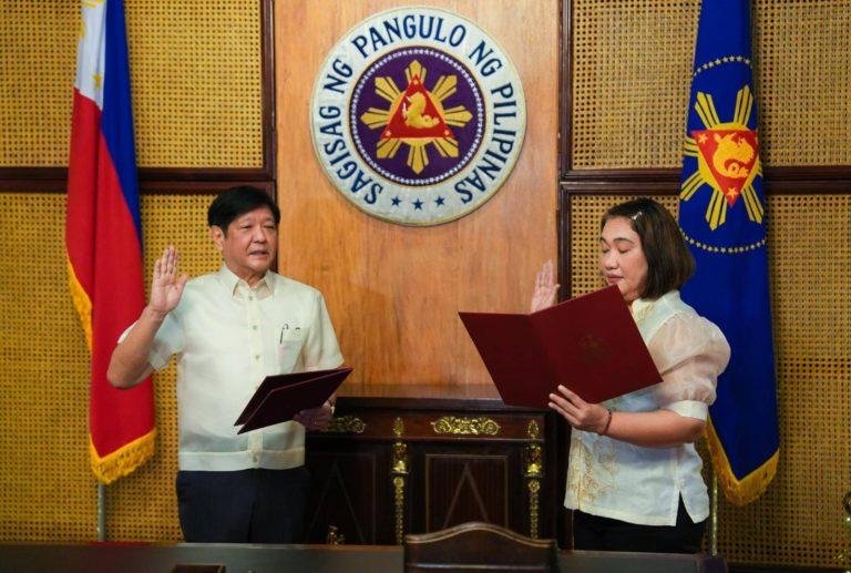 Marcos swears Garafil as PCO  secretary