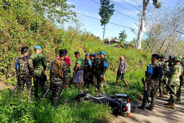 Scout Ranger ambushed in Sumisip town, Basilan.
