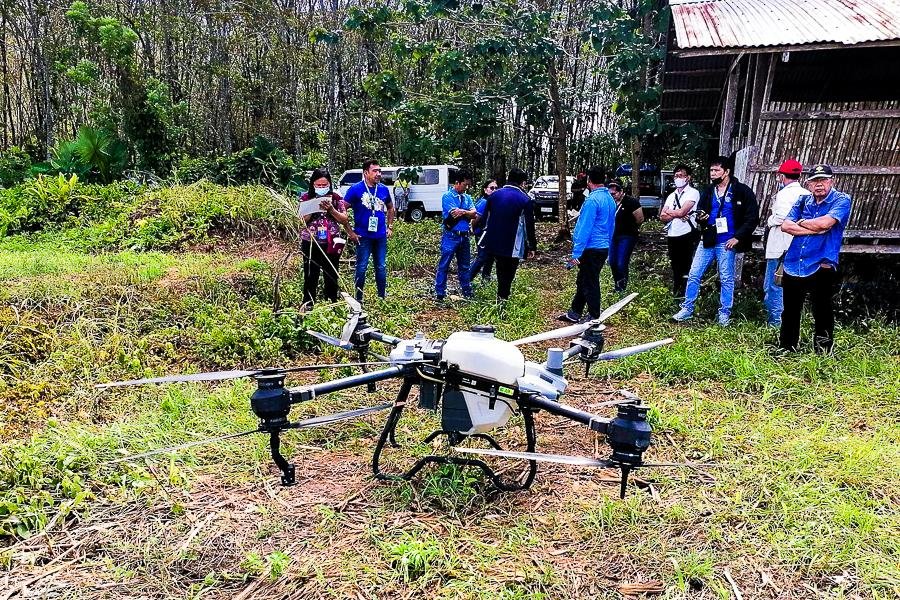 trial drone spray Agricultural Drone