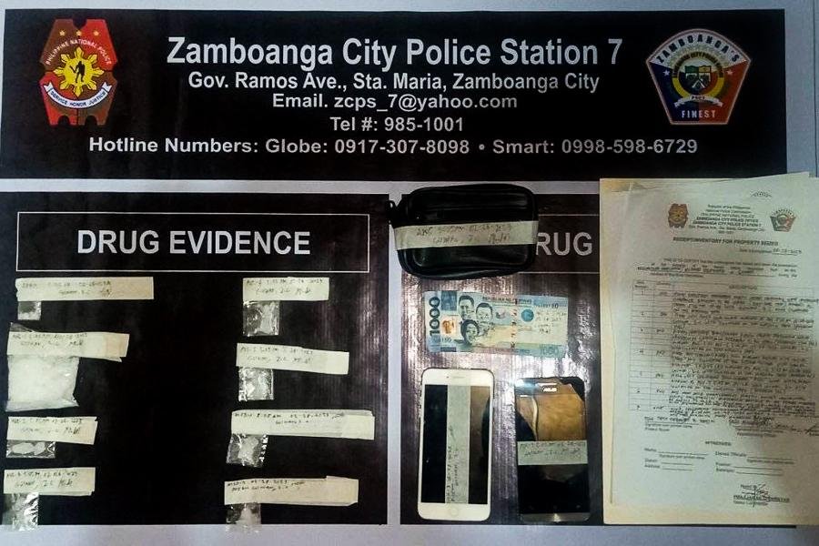 ZCPO PS7 Drugbust Drug Bust Evidence from Zamboanga CIty Police Office Police Station 7.