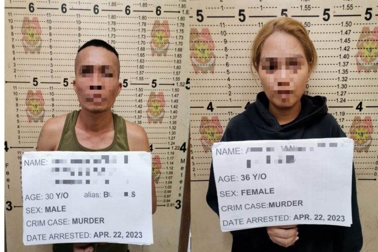 suspects in the murder of PCpl Razul Alongan- {photo by General Santos City Police Office)