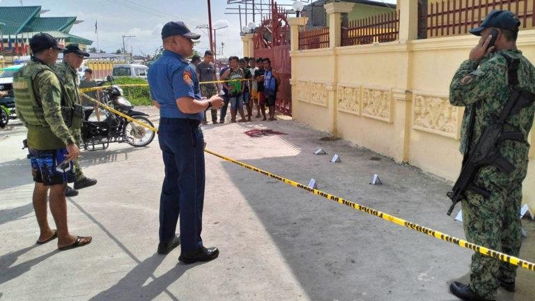 Datu Salibo Municipal Police Station conducts investigation on the broad daylight attack against Datu Salibo, MAguindanao del Sur Councilor Demson Dagloc Silongan. (Datu Salibu MPS)