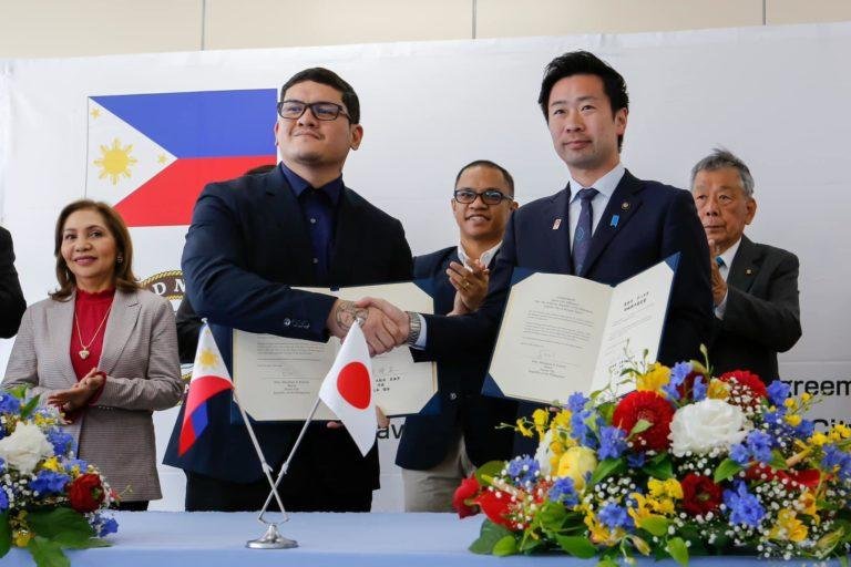 Davao City and Sennan City sign sisterhood pact