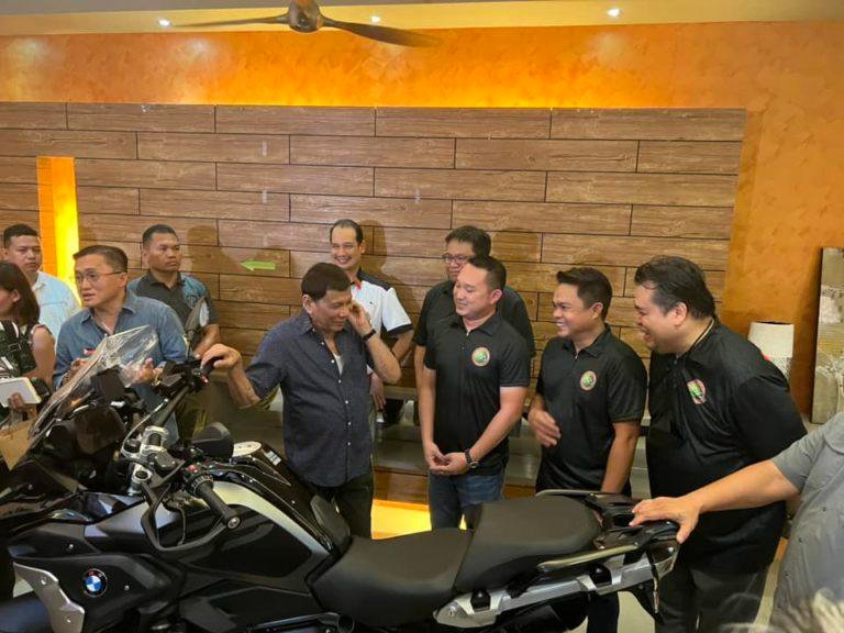 Duterte to auction his fave bike